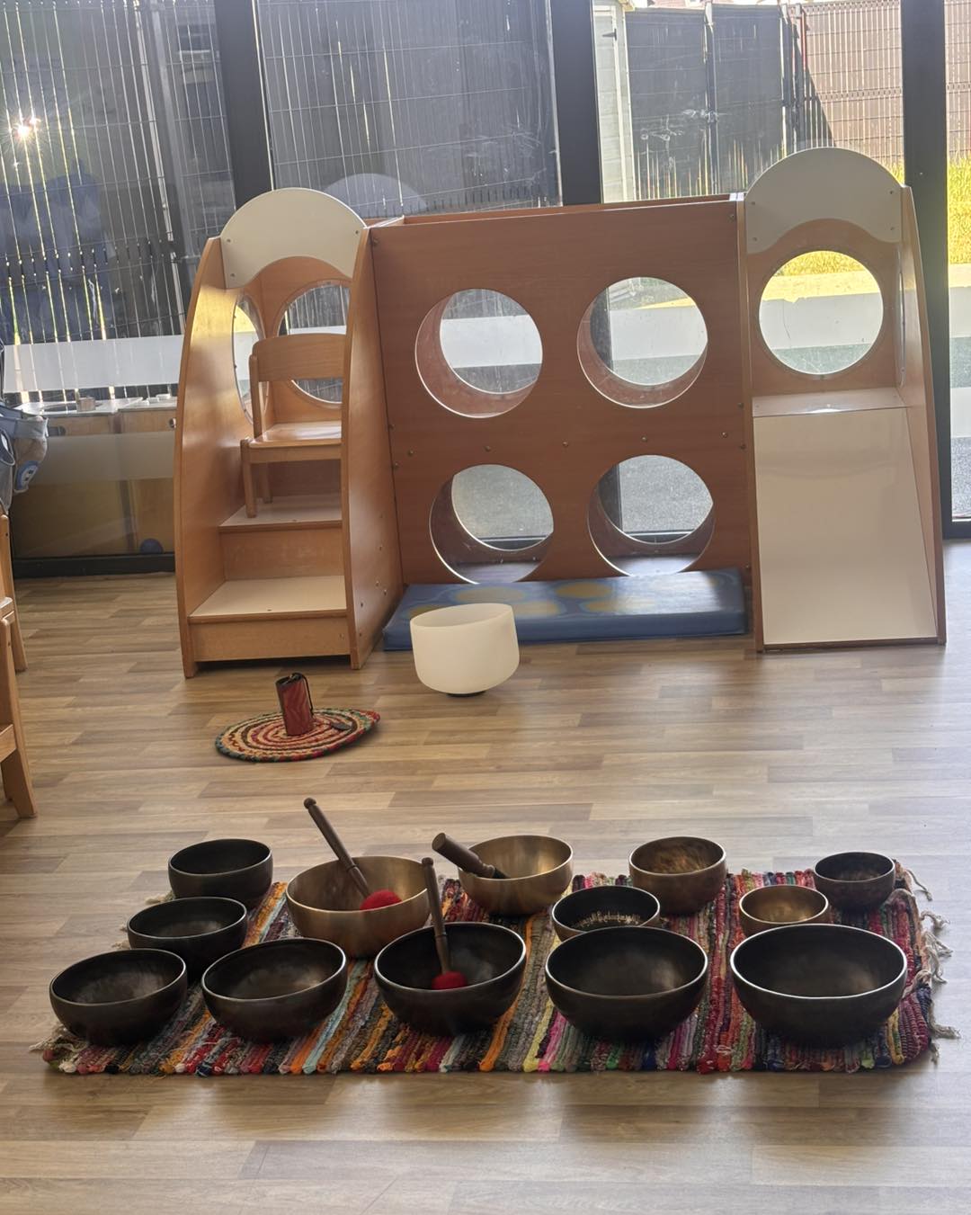 Bain sonore pour le personnel de la crèche Les Petits Chaperons Rouges à Hauconcourt